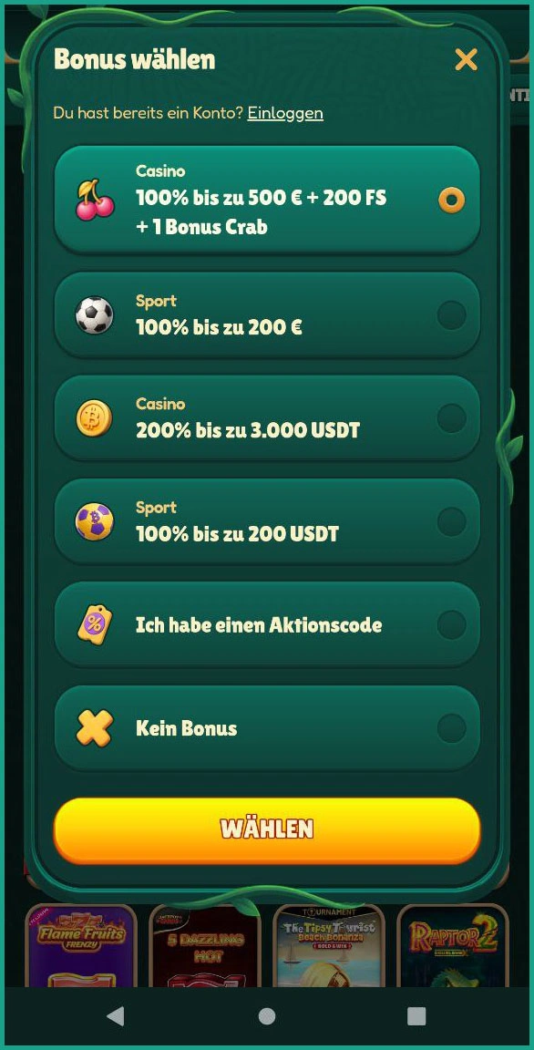 GoKong: Exklusiver Willkommensbonus für neue Spieler